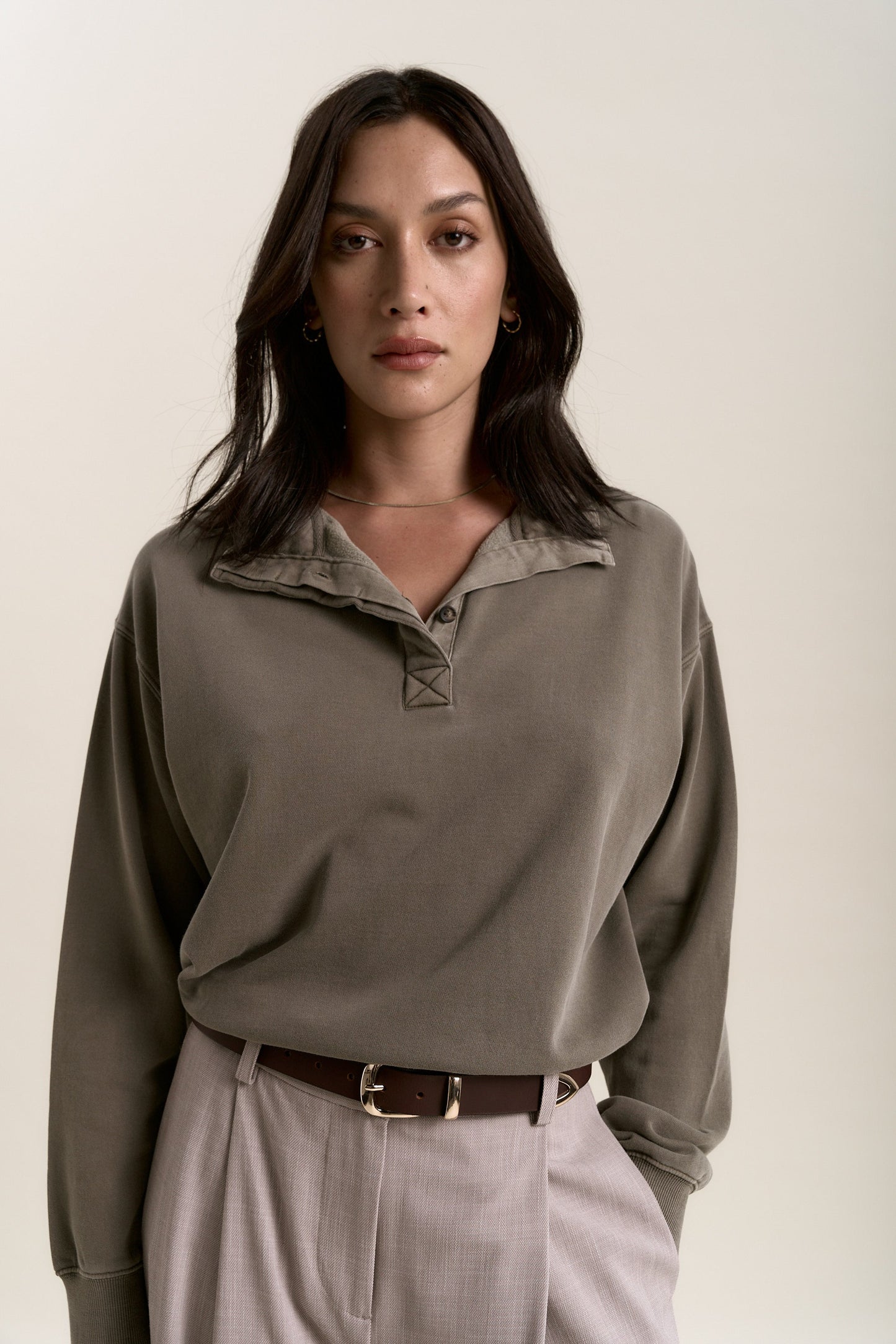 Elementary Slouchy Henley