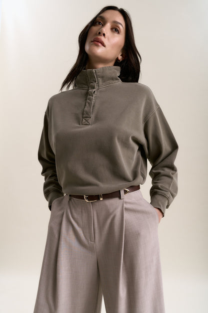 Elementary Slouchy Henley