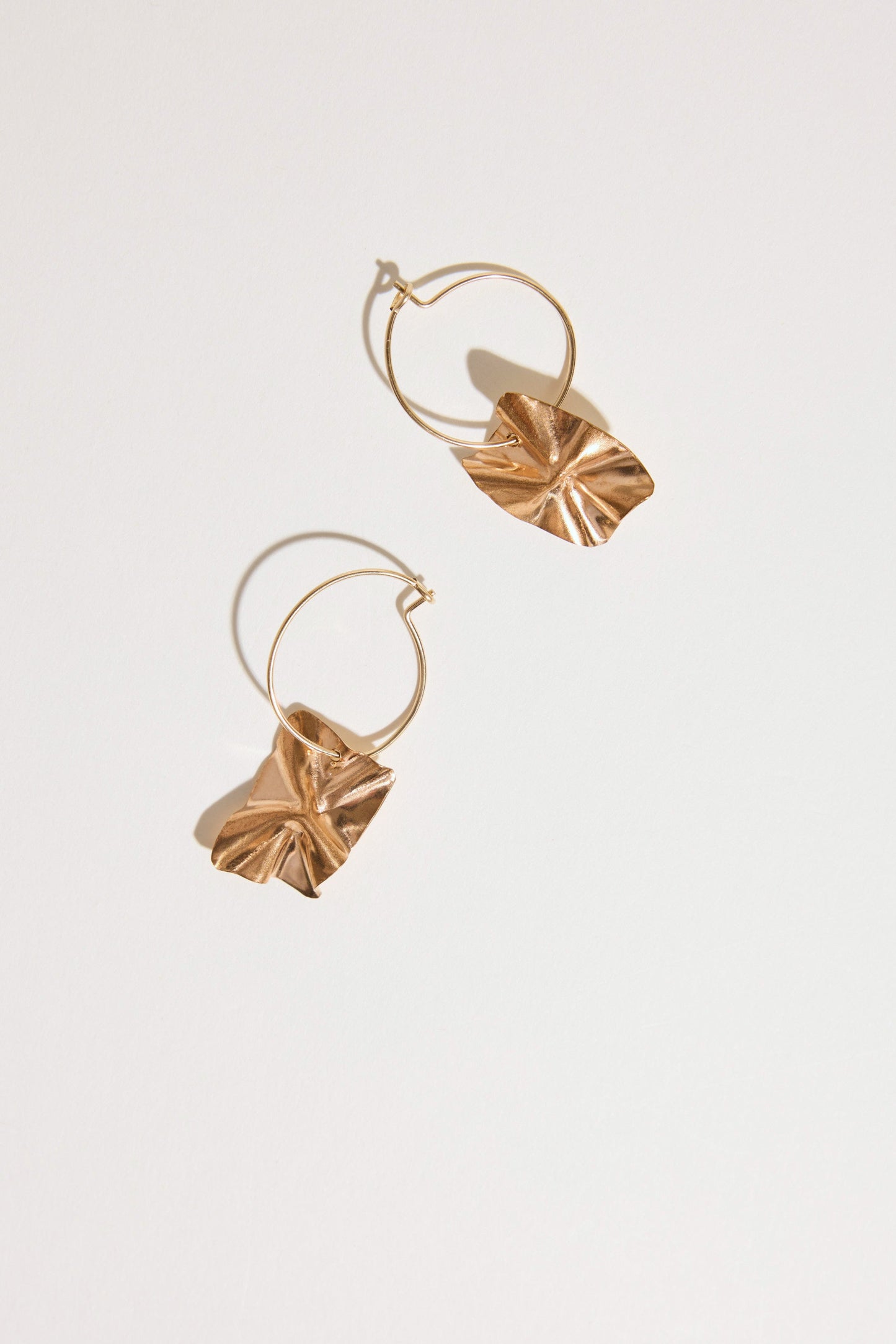 Love Winter Paper Earrings