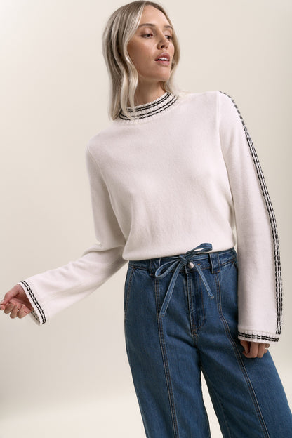 Rosie Stitch Detail Sweater