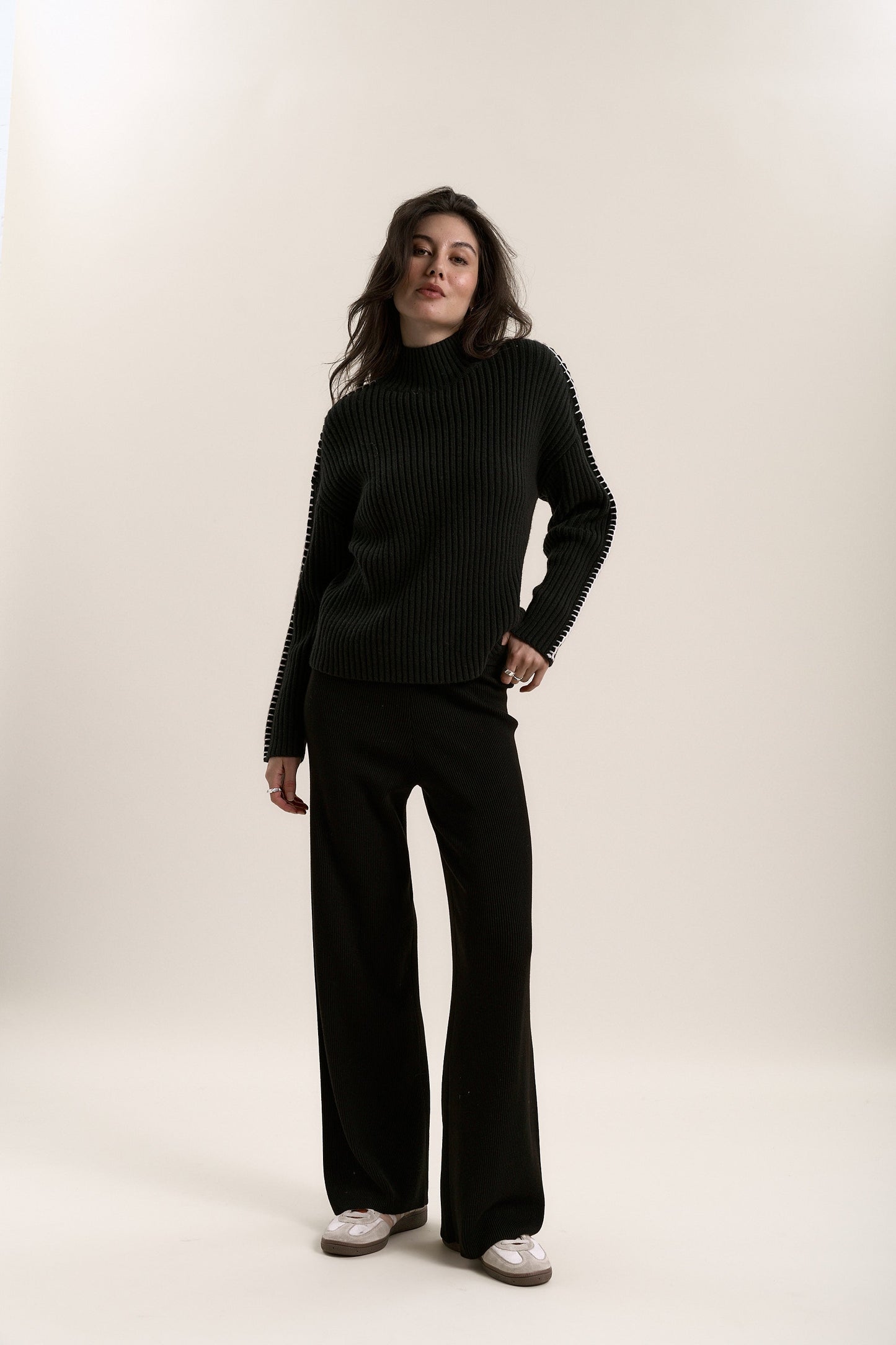 Monica Funnel Neck Sweater