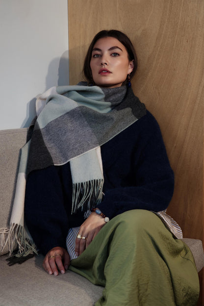 Faith Check Scarf