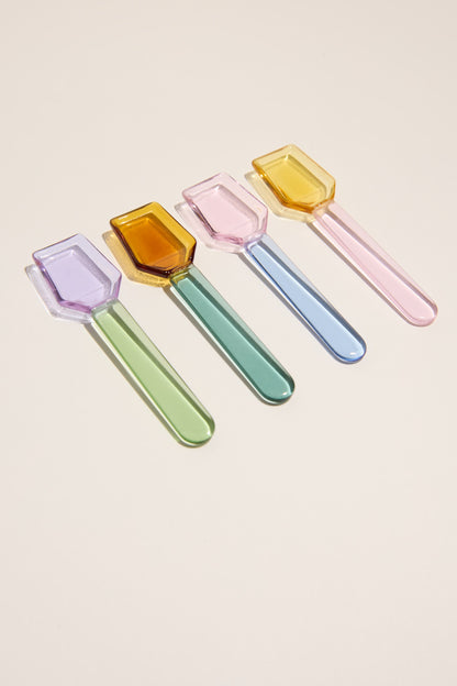 Sucker Glass Spoon Set