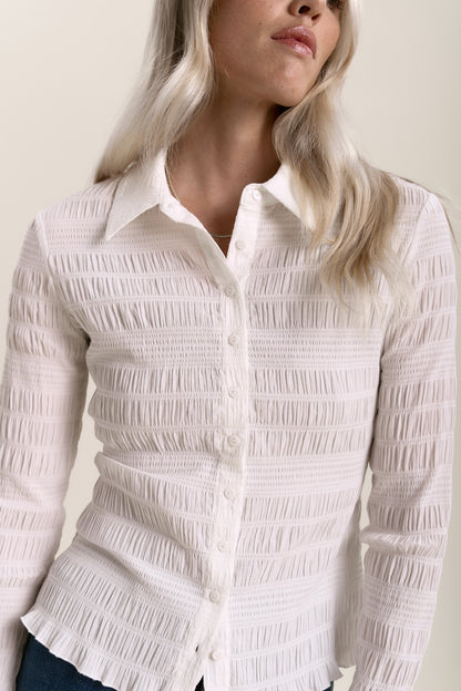 Tahlia Shirred Detail Shirt