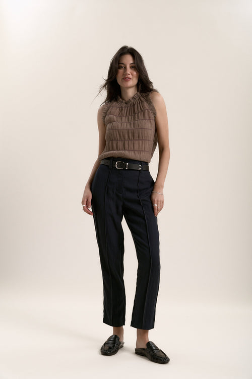Luna Contrast Stitch Pants