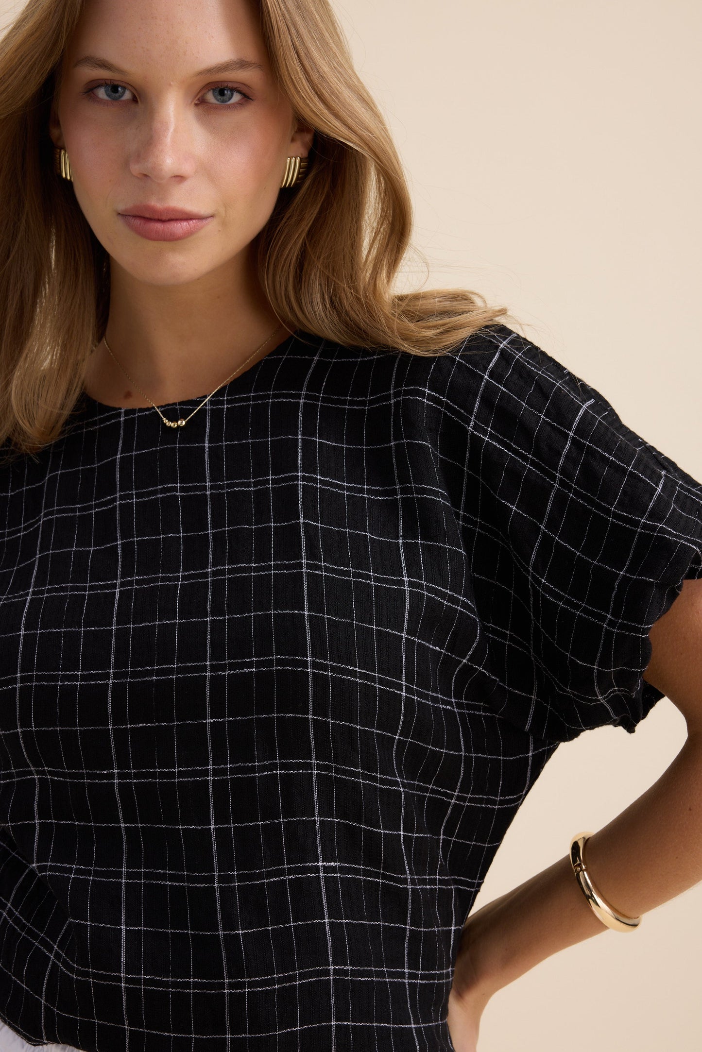 The Bubble Hem Top