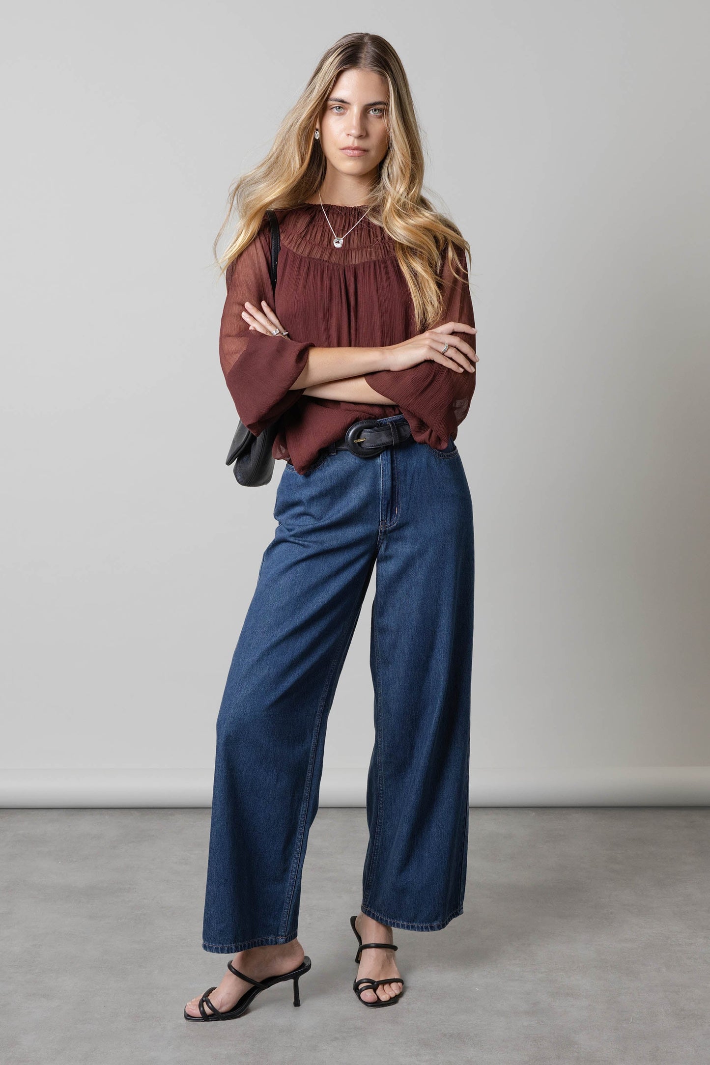 Gemma Gather Detail Top