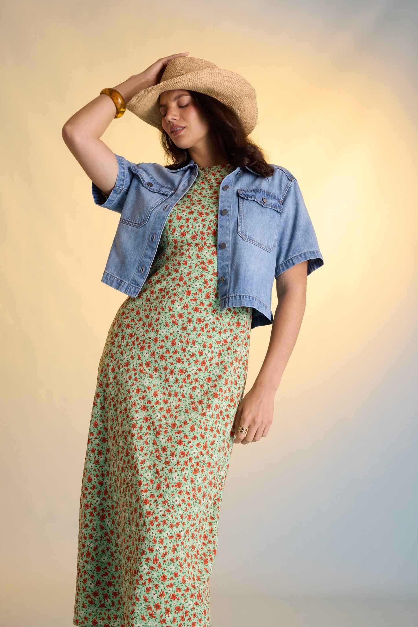 Poppy Short Sleeved Dress