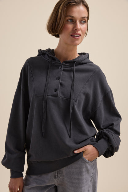 Elementary Henley Hoodie
