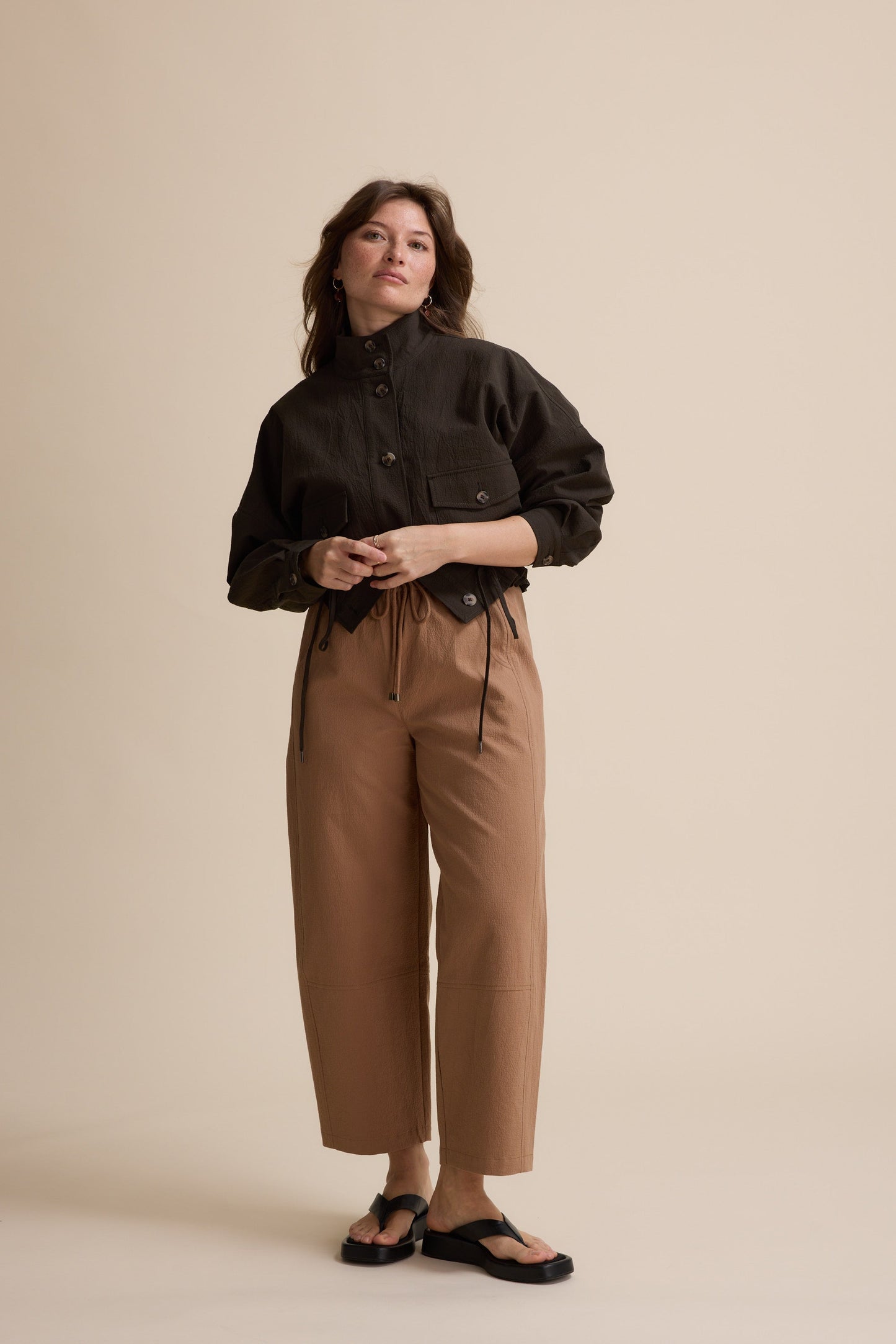 Elementary Barrel Leg Pants