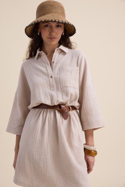 Elementary Textured Dress
