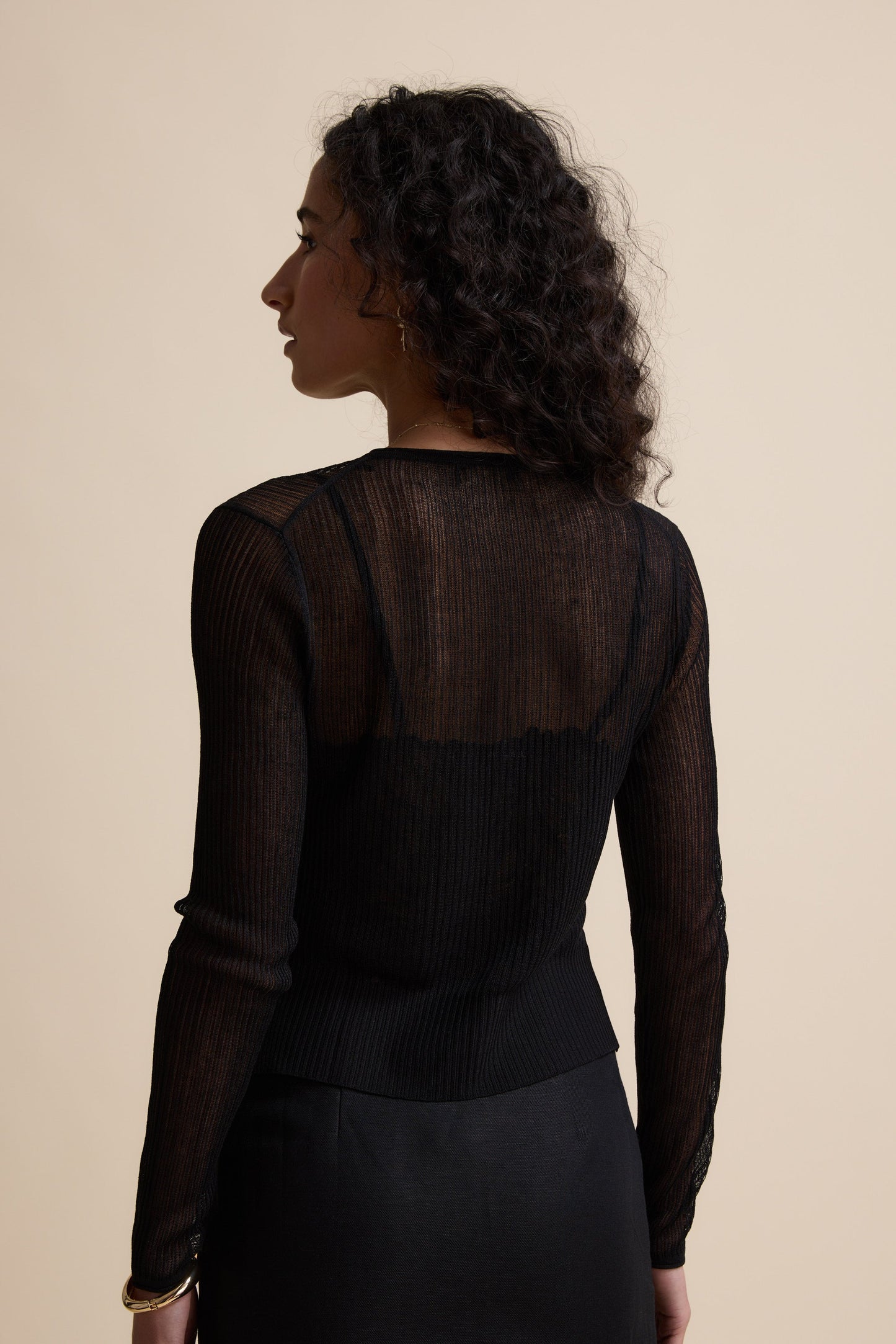 Eden Sheer Knit Cardigan