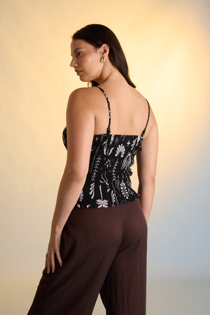 Emma Shirred Cami