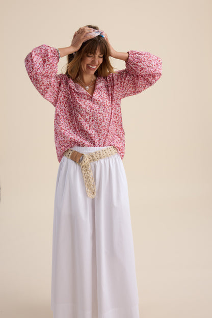 Alana Tie Neck Blouse