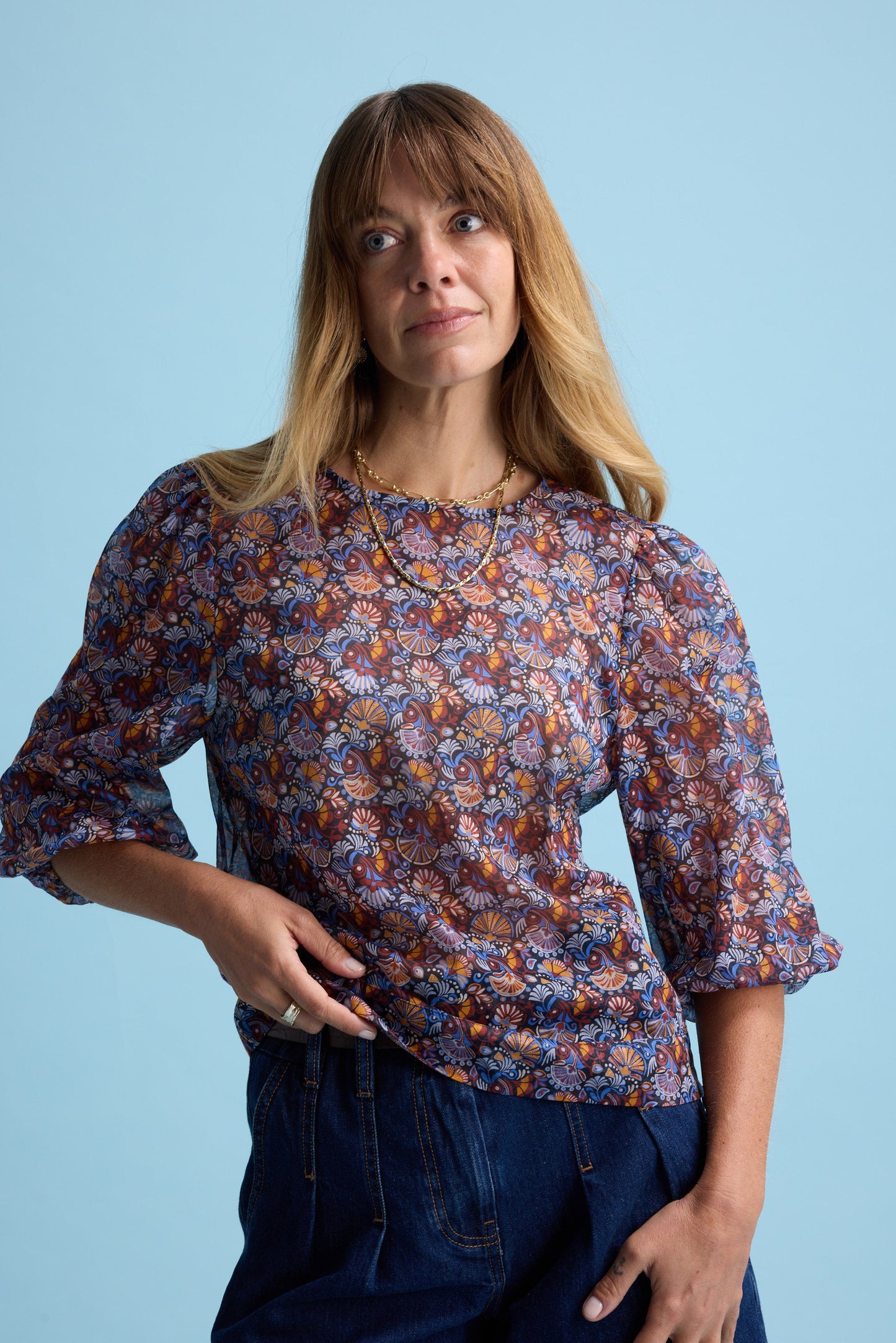 Eloise Puff Sleeve Blouse