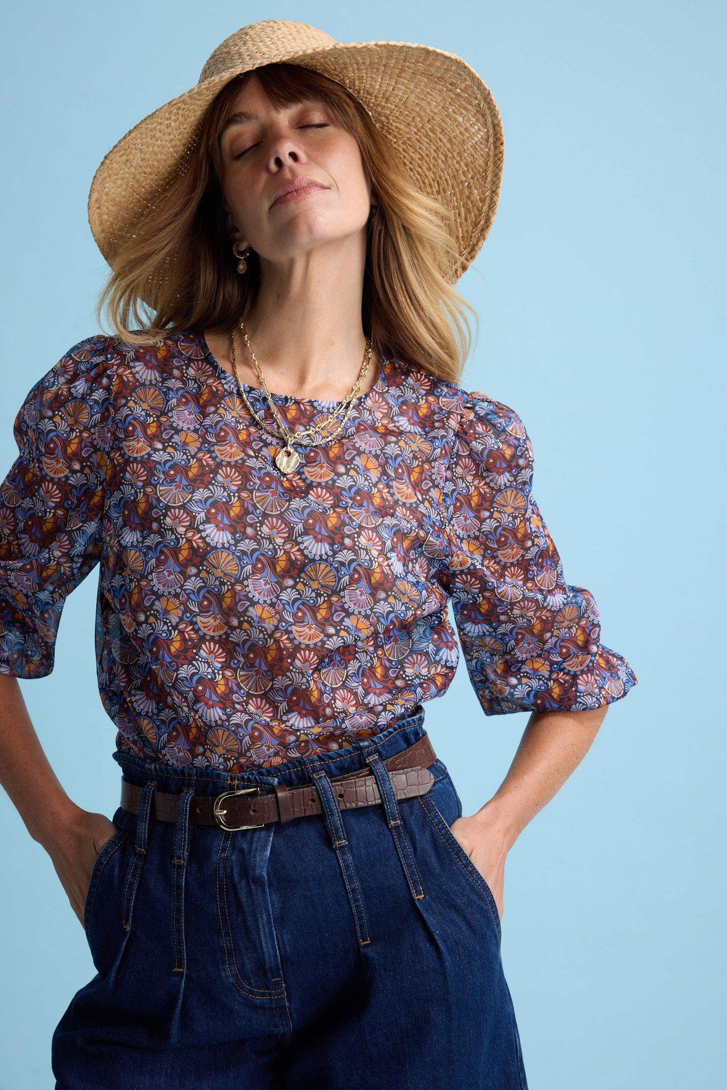 Eloise Puff Sleeve Blouse