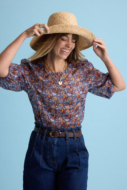Eloise Puff Sleeve Blouse