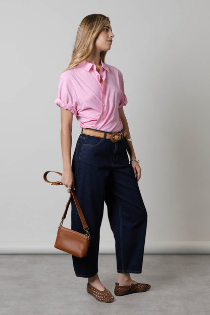 The Cropped Barrel Leg Jeans