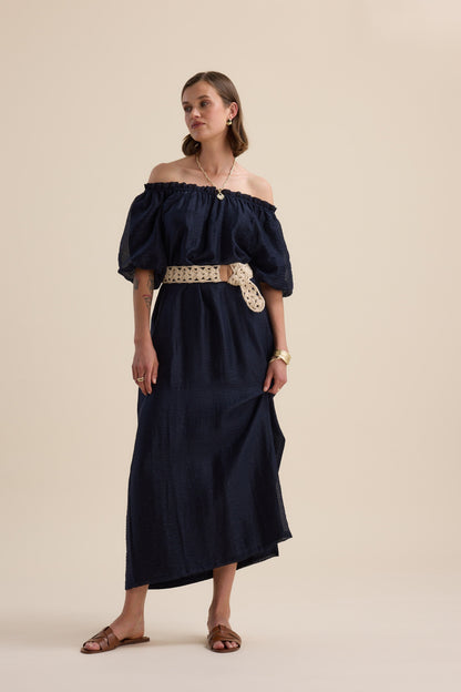 Elementary Tie Waist Dress