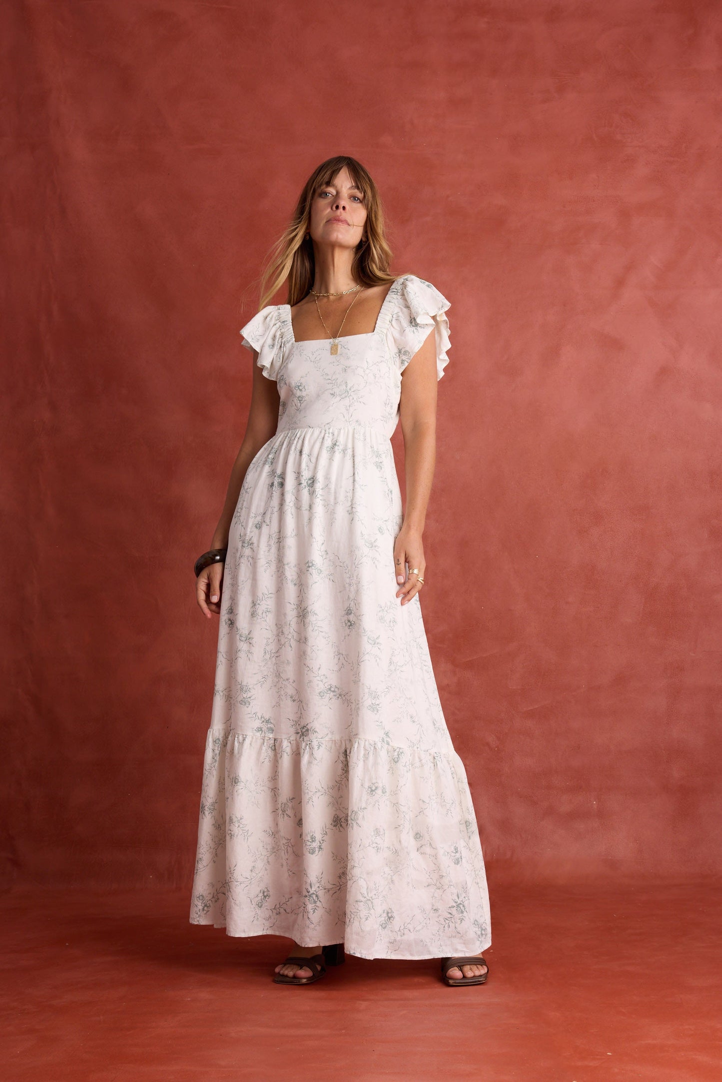 Noa Frill Sleeve Dress