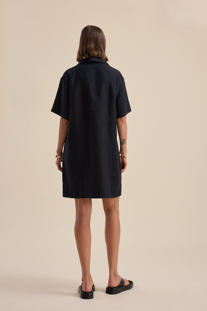 Jade Collar Detail Dress