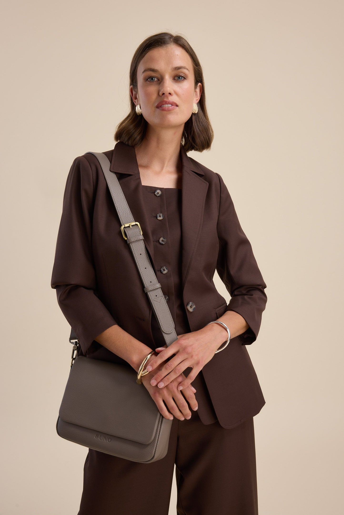 The Tailored Wool Blend Blazer