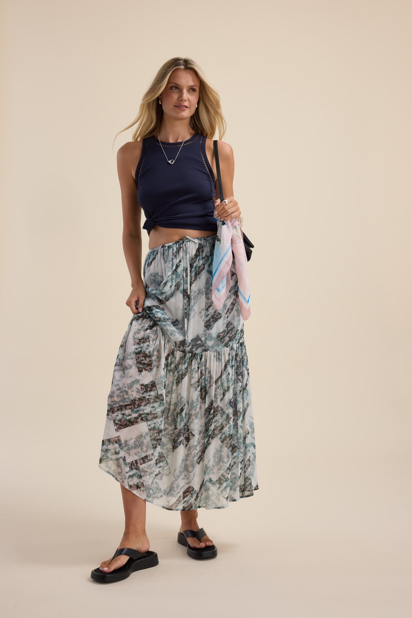 Vivienne Gathered Skirt