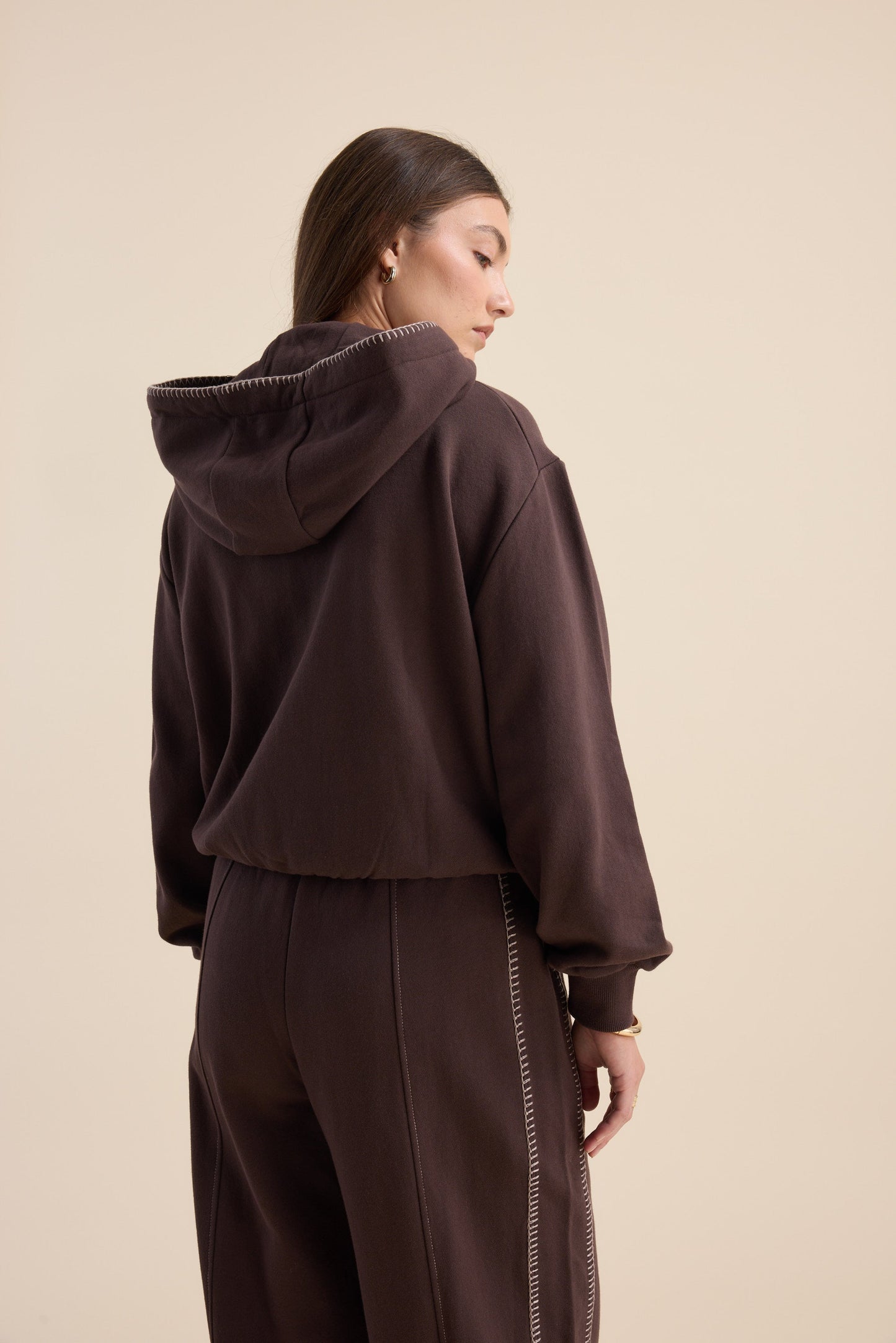 Elementary Blanket Stitch Hoody