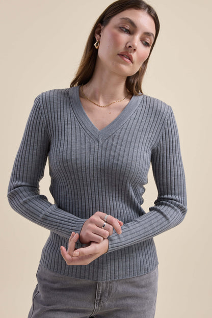Elementary ZQ Merino V Neck Top