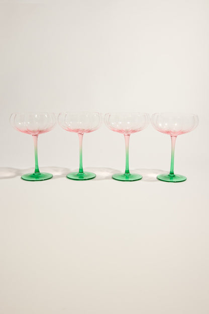 Homelab Petal Cocktail Glass Set