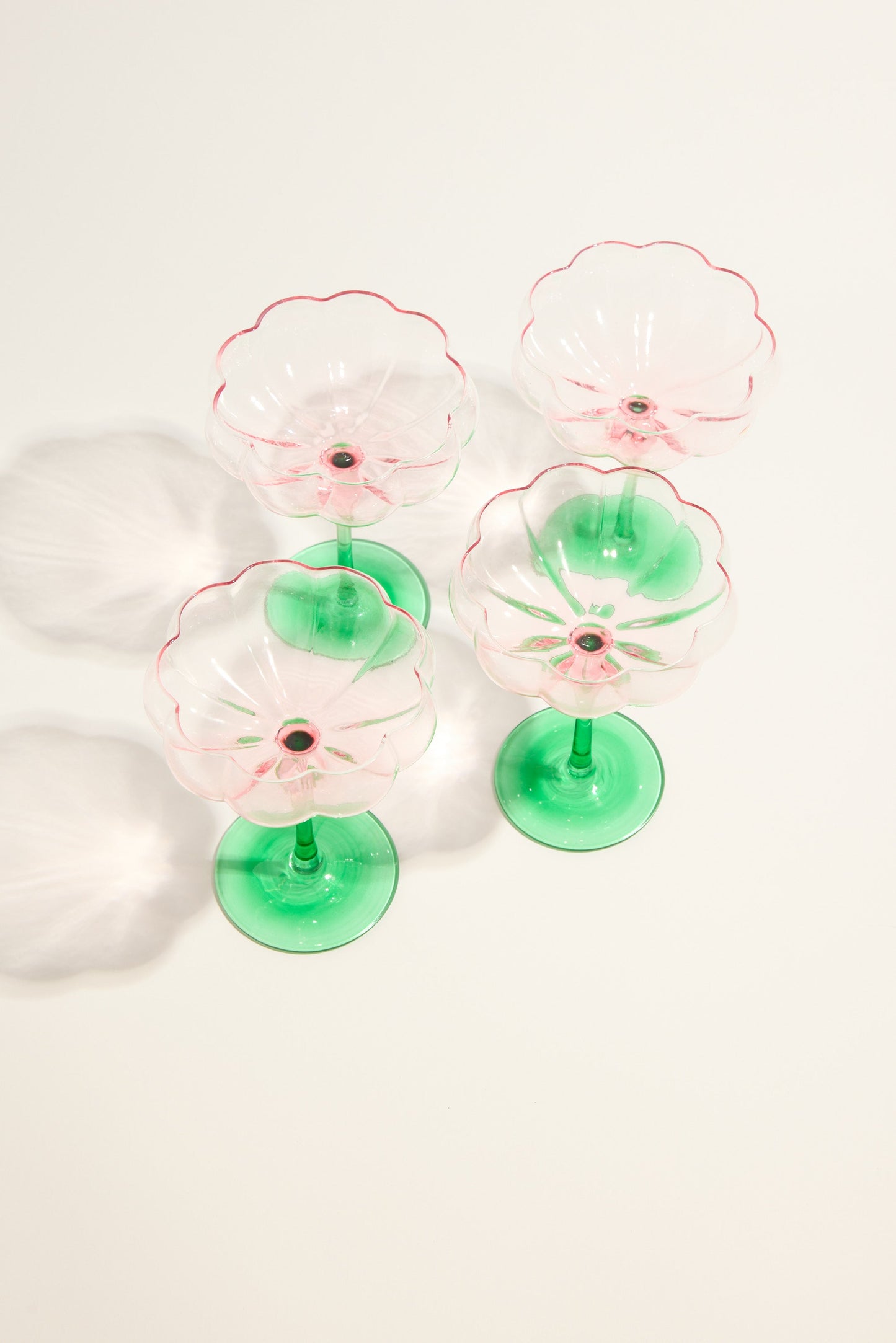Homelab Petal Cocktail Glass Set