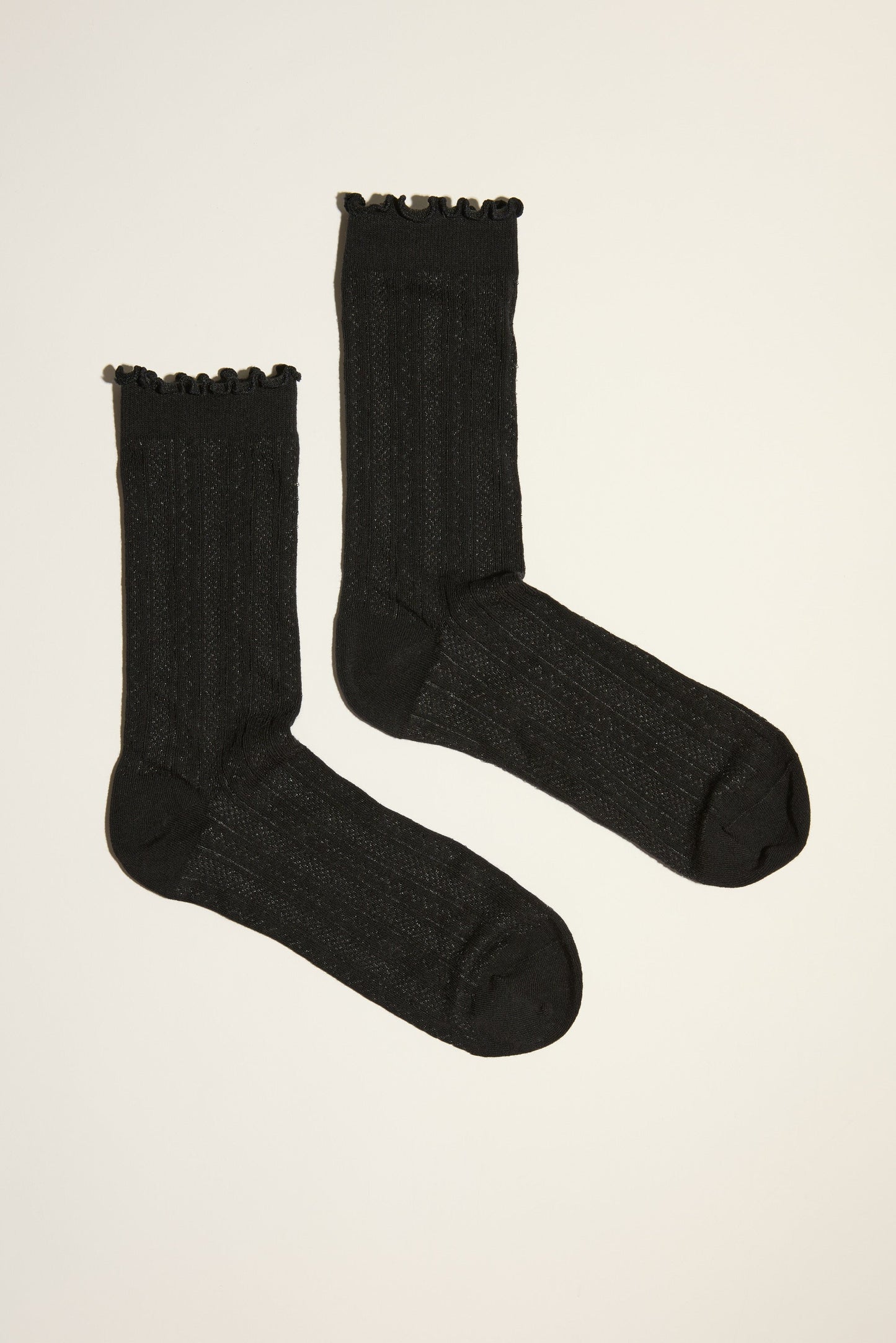 Daria Pointelle Crew Socks
