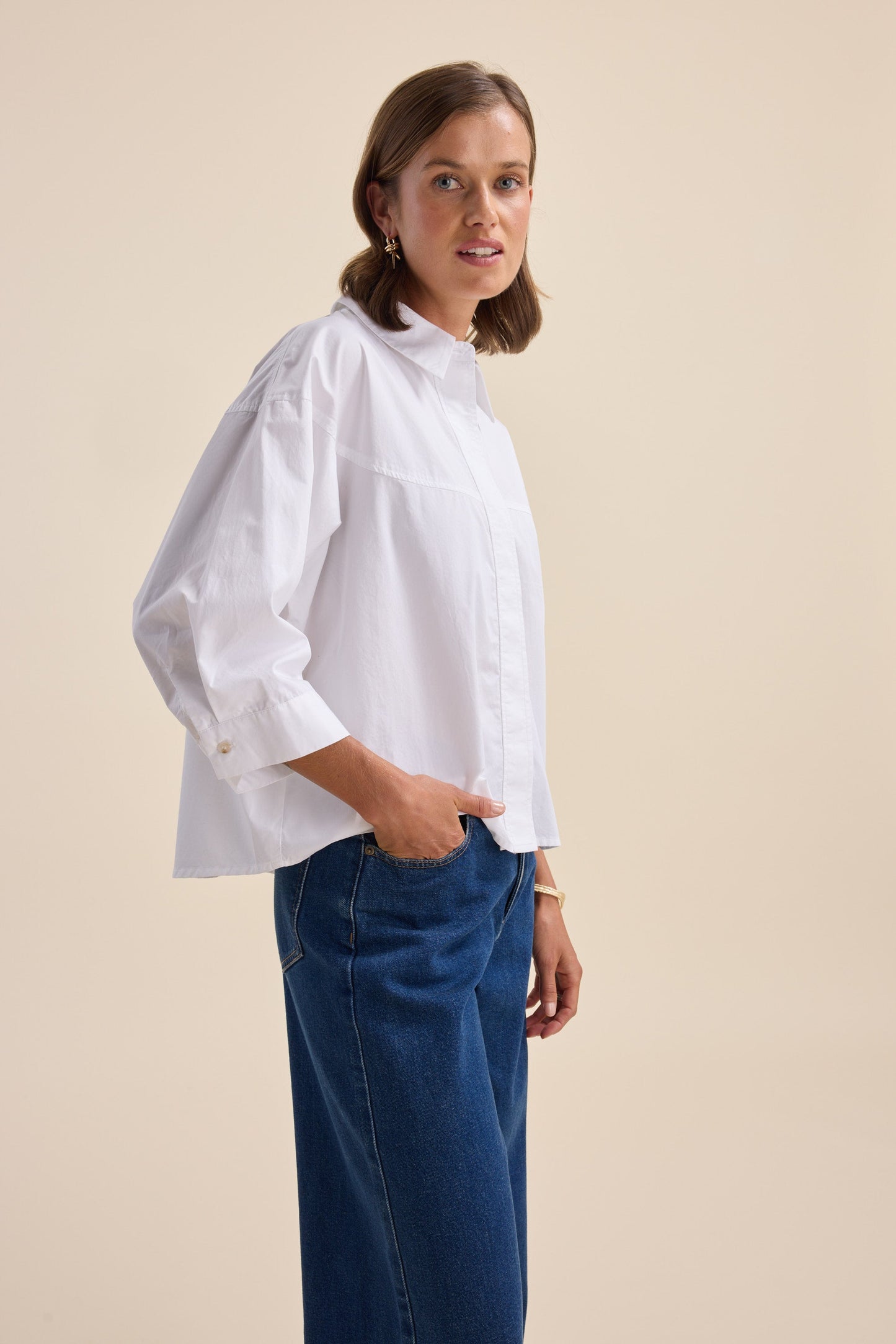 Elementary Yoke Detail Shirt