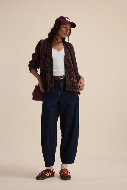 Elementary Oversized Merino Blend Cardigan
