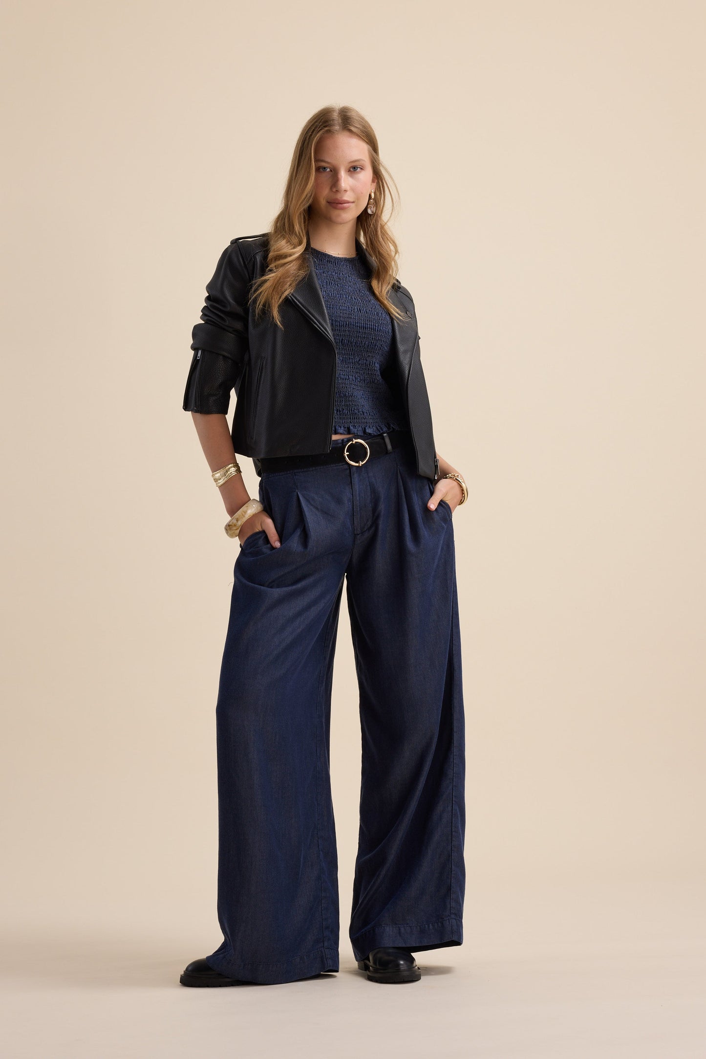 Elementary Shirred Top