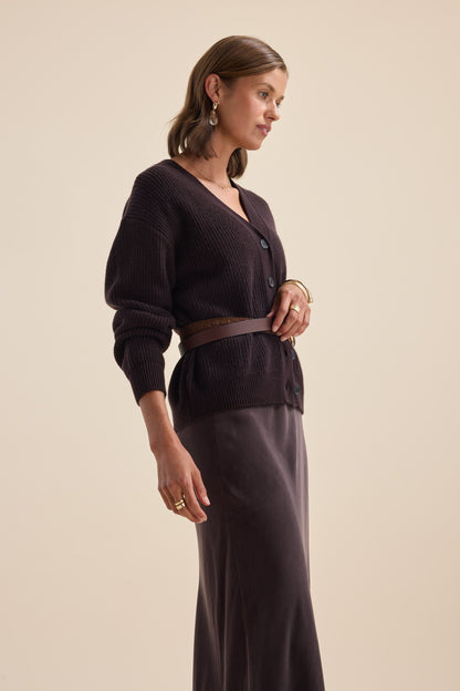 Elementary Cashmere Blend Cardigan