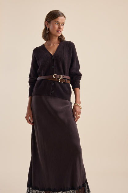 Elementary Cashmere Blend Cardigan