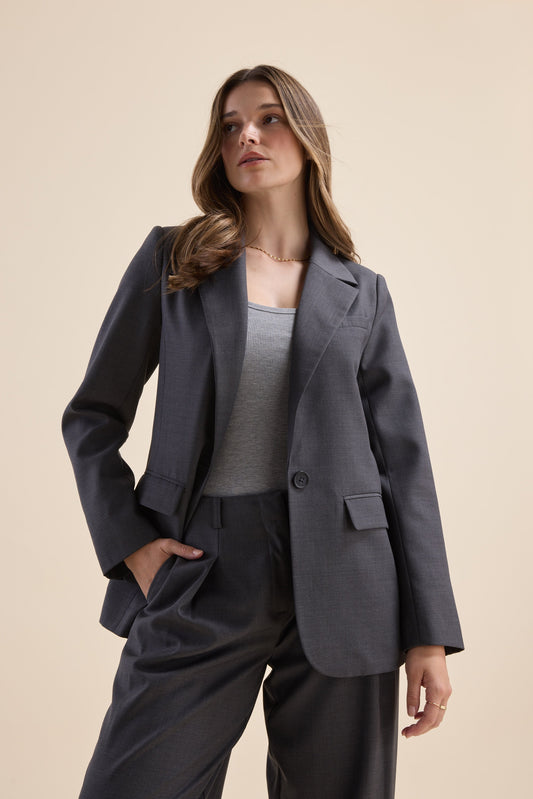The Wool Blend Blazer