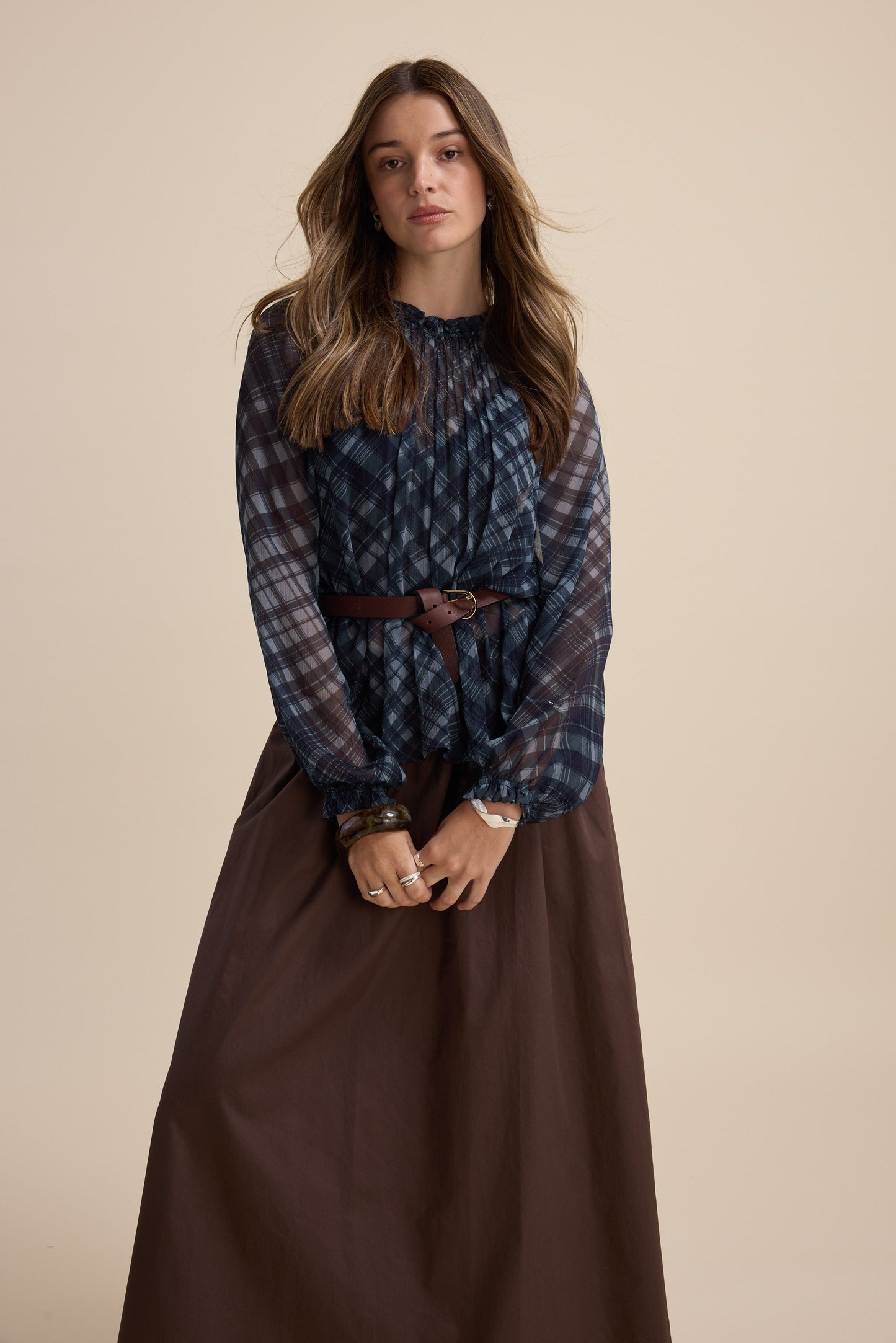 Quinn Gather Detail Blouse