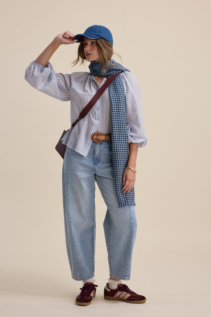 Vivian Button Front Blouse