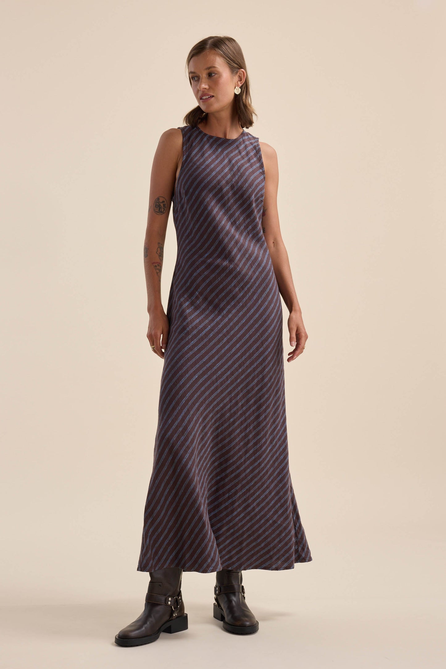 Athena Bias Cut Dress