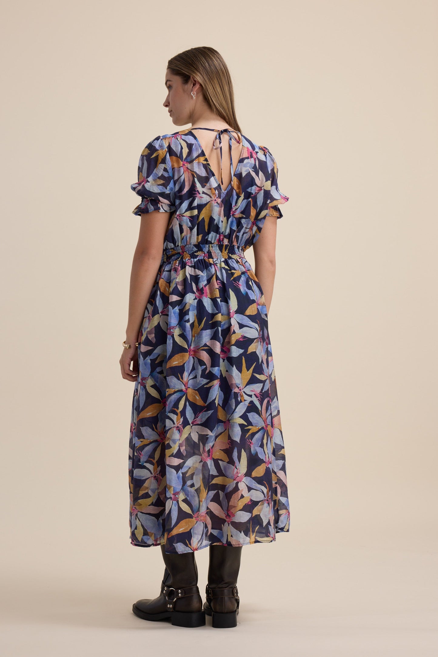 Ava Gather Waist Dress