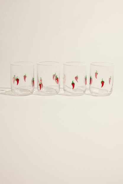 Homelab Chili Icon Glass Set
