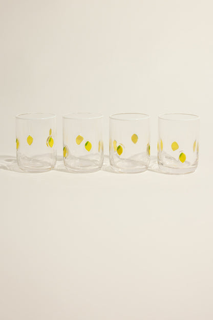 Homelab Lemon Icon Glass Set