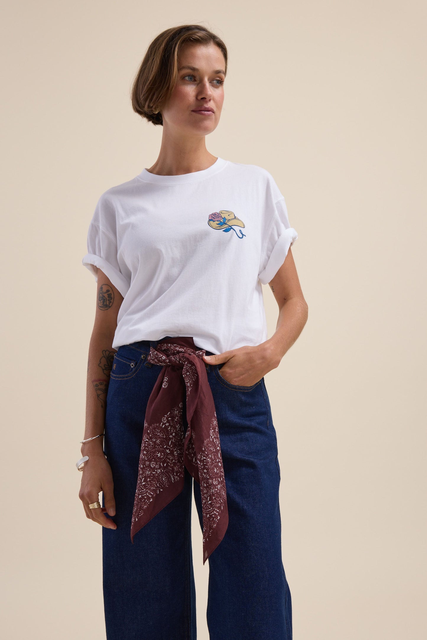 Elementary Printed Tee