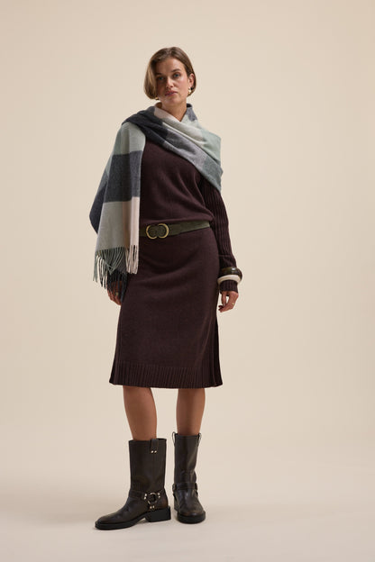 Elementary Knitted Wool Blend Dress