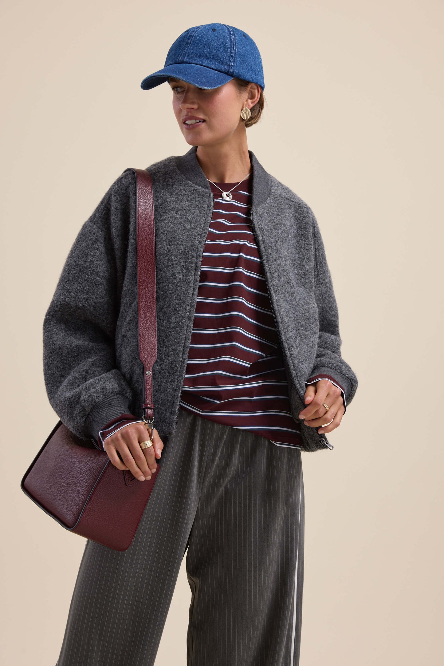 Carmen Long Sleeve Stripe Tee