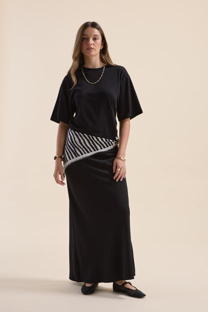 Genevie Gather Detail Tee