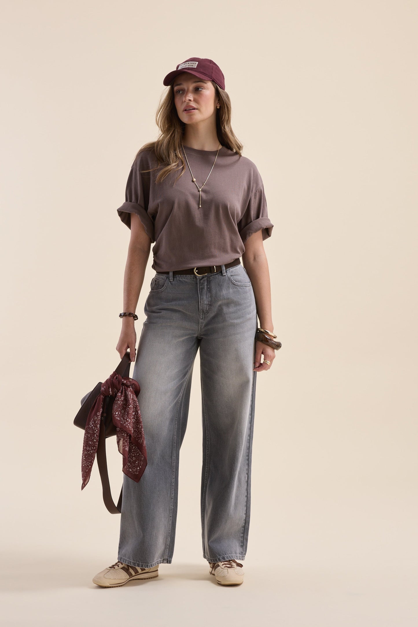 Genevie Gather Detail Tee