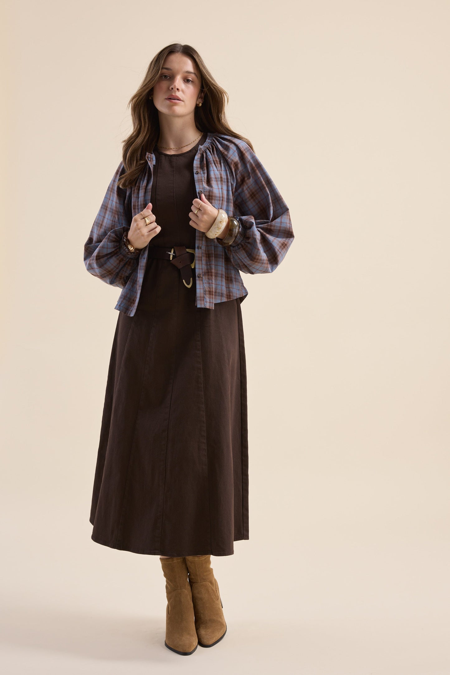 Sia Denim Dress